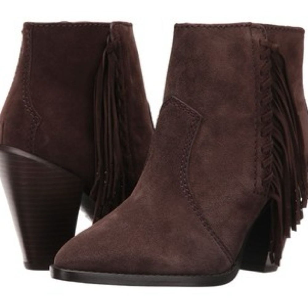 Coach Westyn Suede Ankle Booties